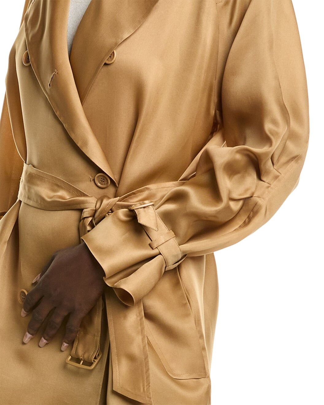 Max Mara Sacco Silk Coat - 4