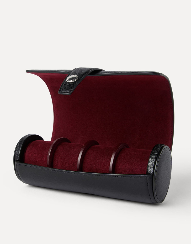 Brunello Cucinelli Grained leather watch box outlook