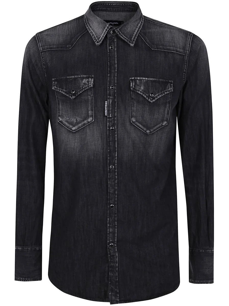 DSQUARED2 Classic Western Shirt Clothing - 1