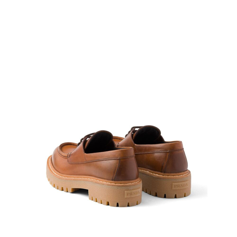 Prada Brown Loafers Women - 4