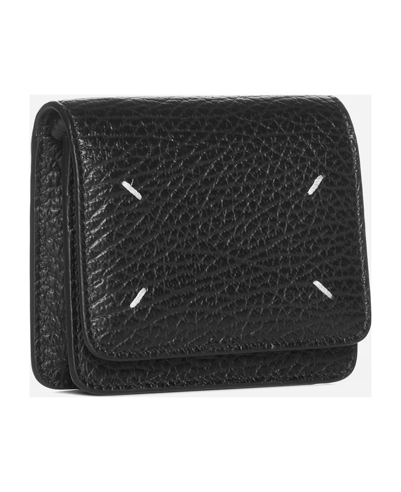 Small Leather Chain Wallet Bag - 3