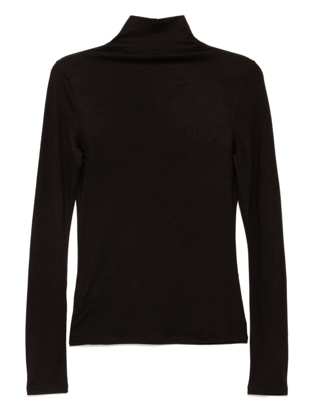 basic roll-neck top - 2