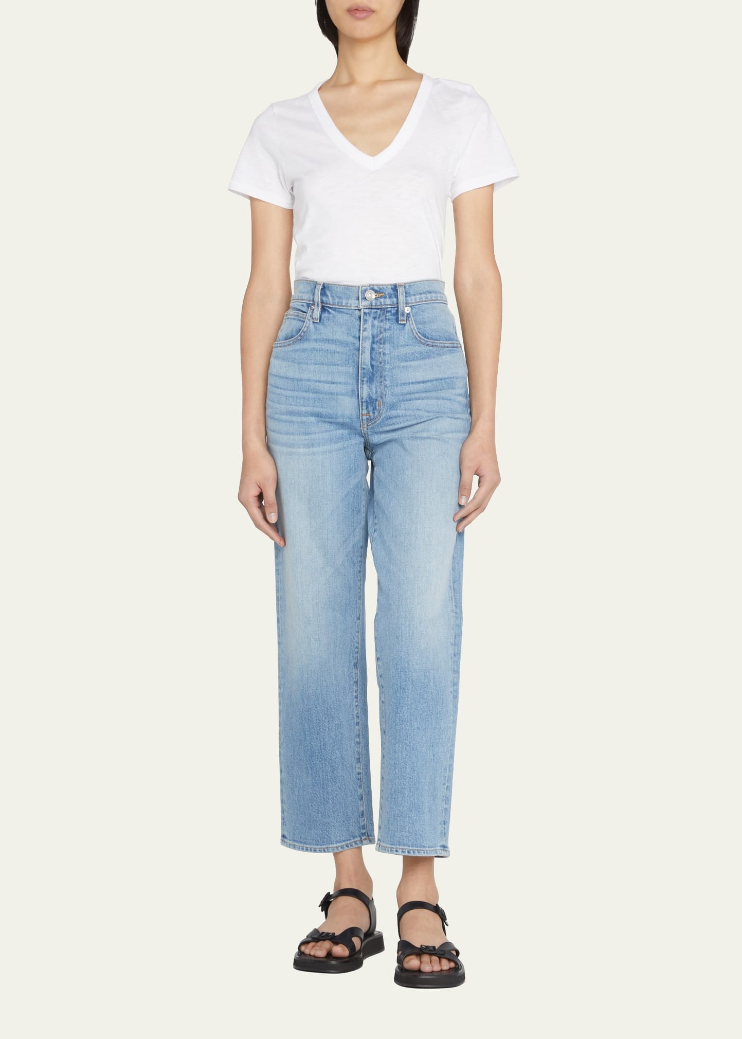 London Cropped Jeans - 2