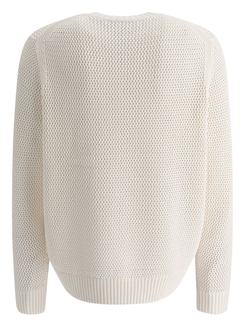Vince open-knit cotton-cashmere sweater outlook