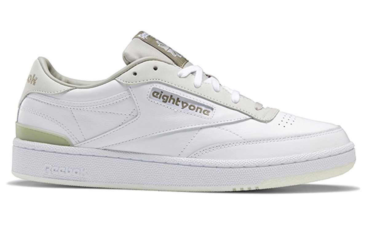 Reebok Club C 85 White Green Skate Shoes 'White Green' FY3016 - 2