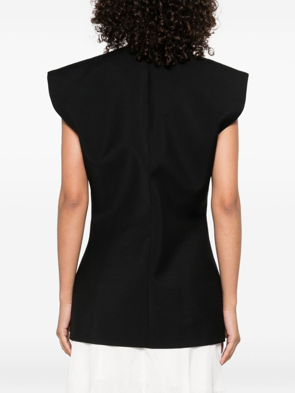 single-button waistcoat - 4