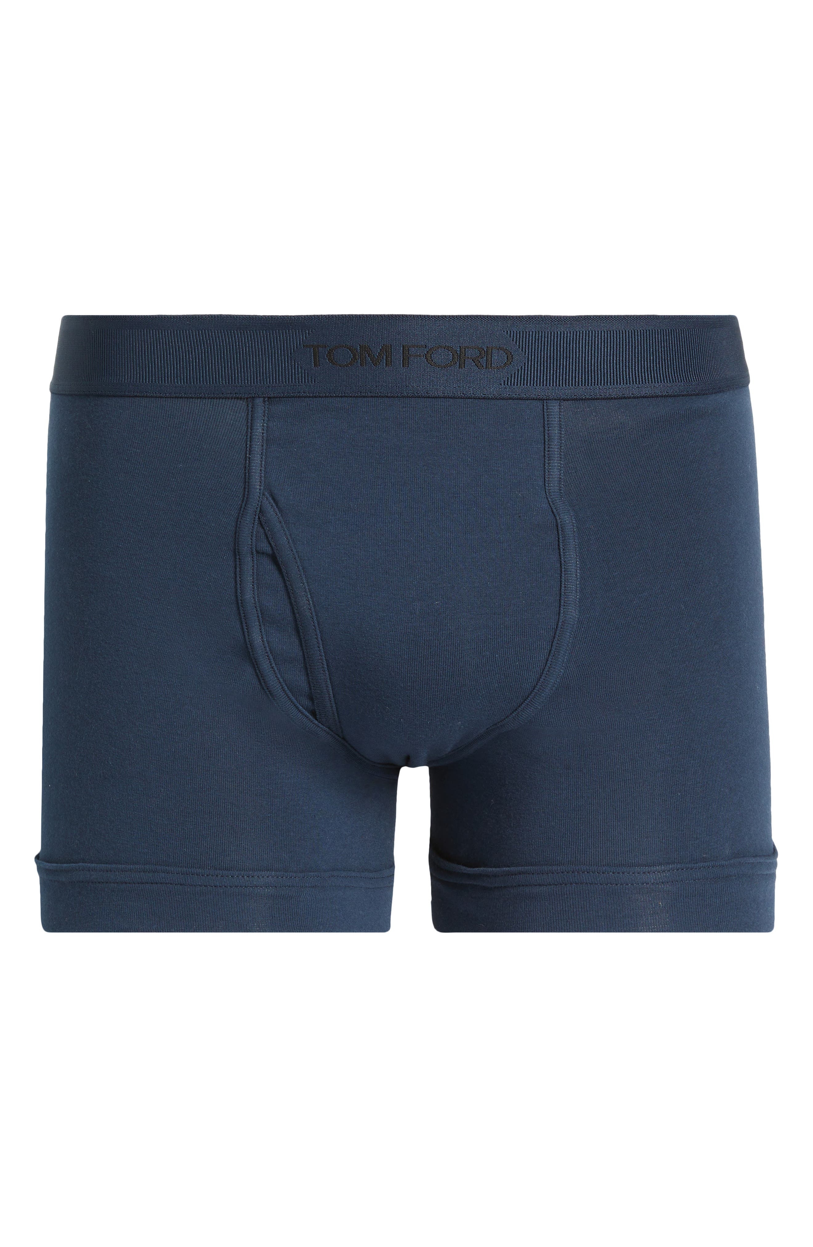 TOM FORD Cotton Stretch Jersey Boxer Briefs in Dark Sapphire at Nordstrom - 6