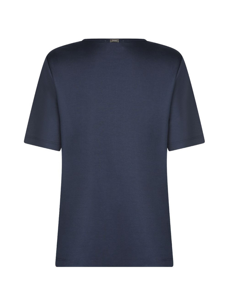 Herno button-detail T-shirt outlook