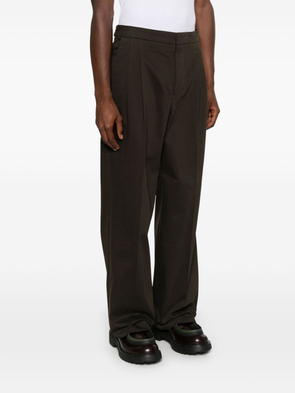 loose-cut tailored trousers - 3
