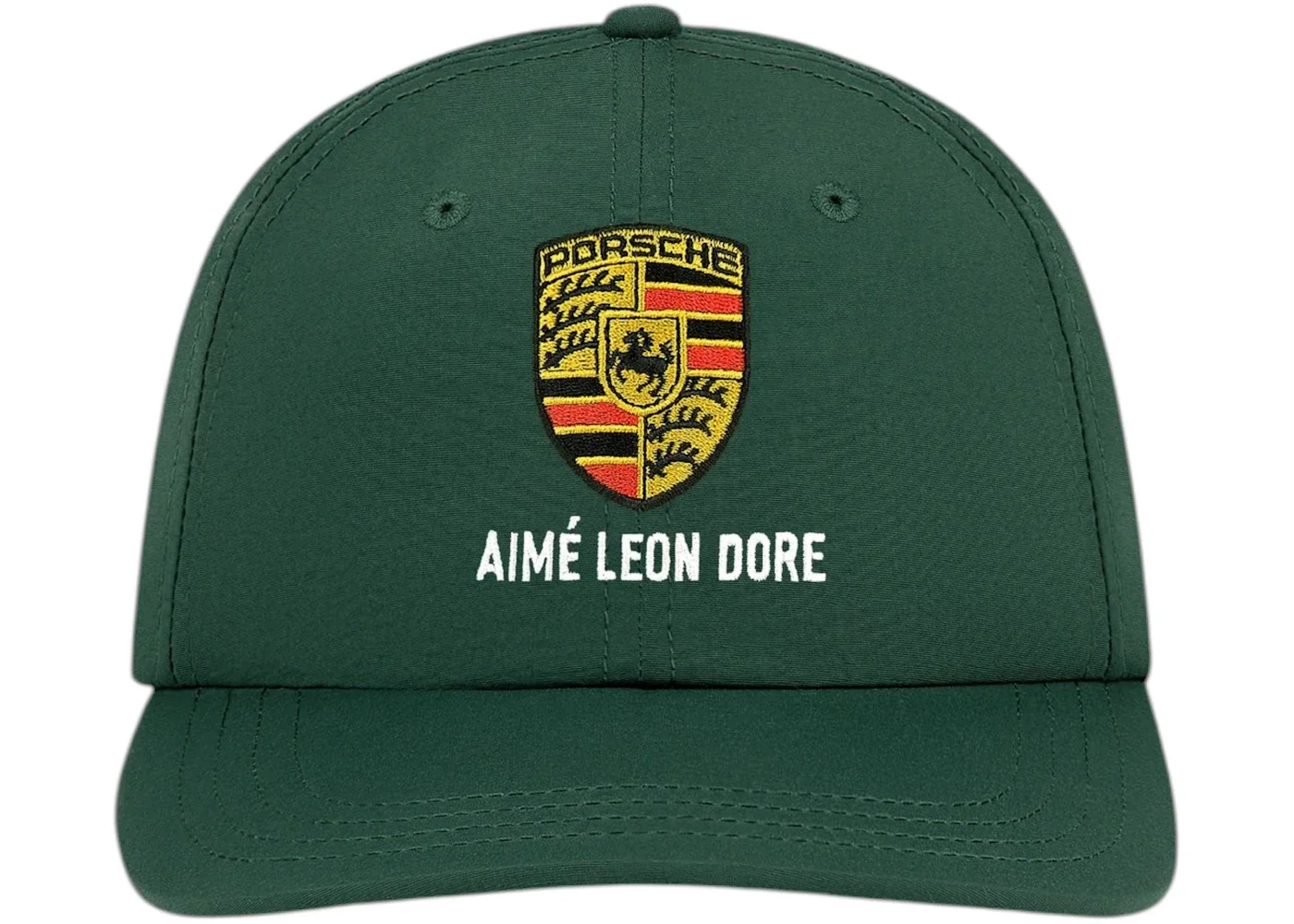 Aime Leon Dore x Porsche Nylon Logo Hat Green - 1