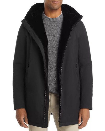 Herno Hooded Parka With Faux Fur Lining outlook