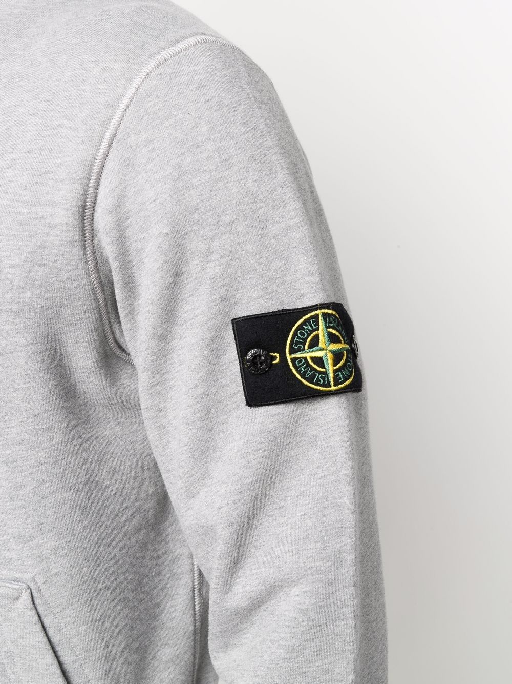 Compass-badge logo hoodie - 5