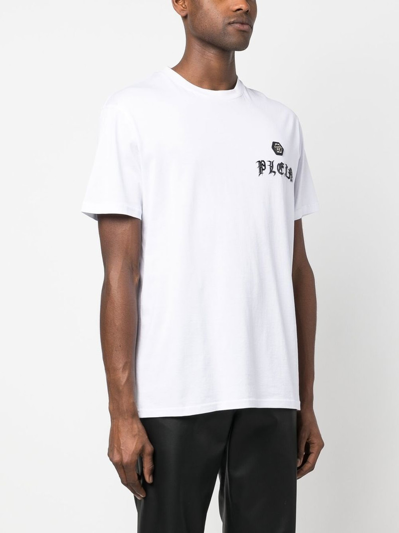 chest logo-print detail T-shirt 3
