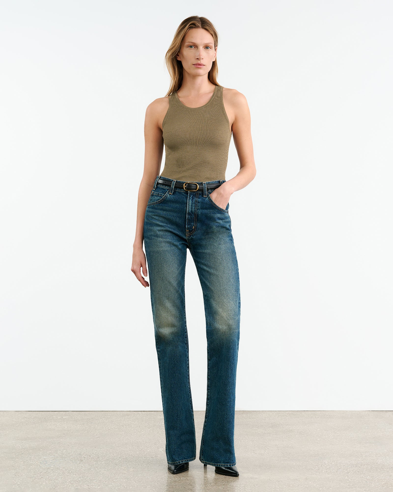 LOTTIE SILK KNIT TANK - 4
