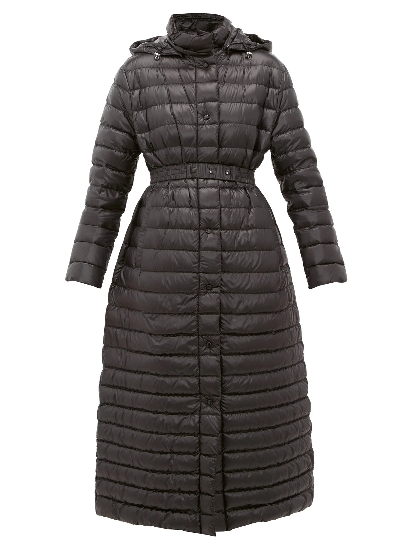 Chocolat quilted-down coat - 1