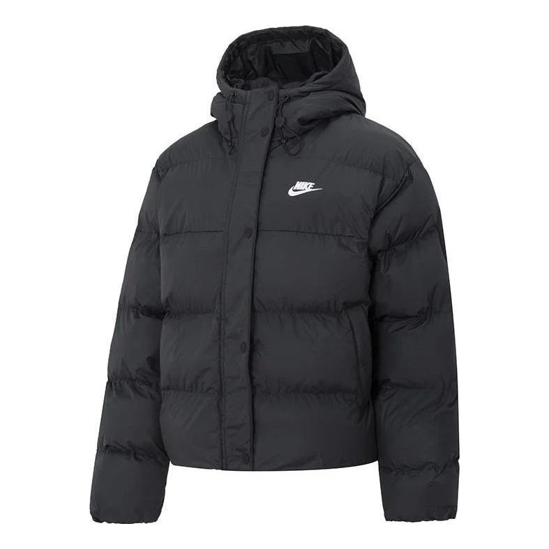 (WMNS) Nike AS NSW TF ECDWN GS Puffer 'Black' FD8291-010 - 1