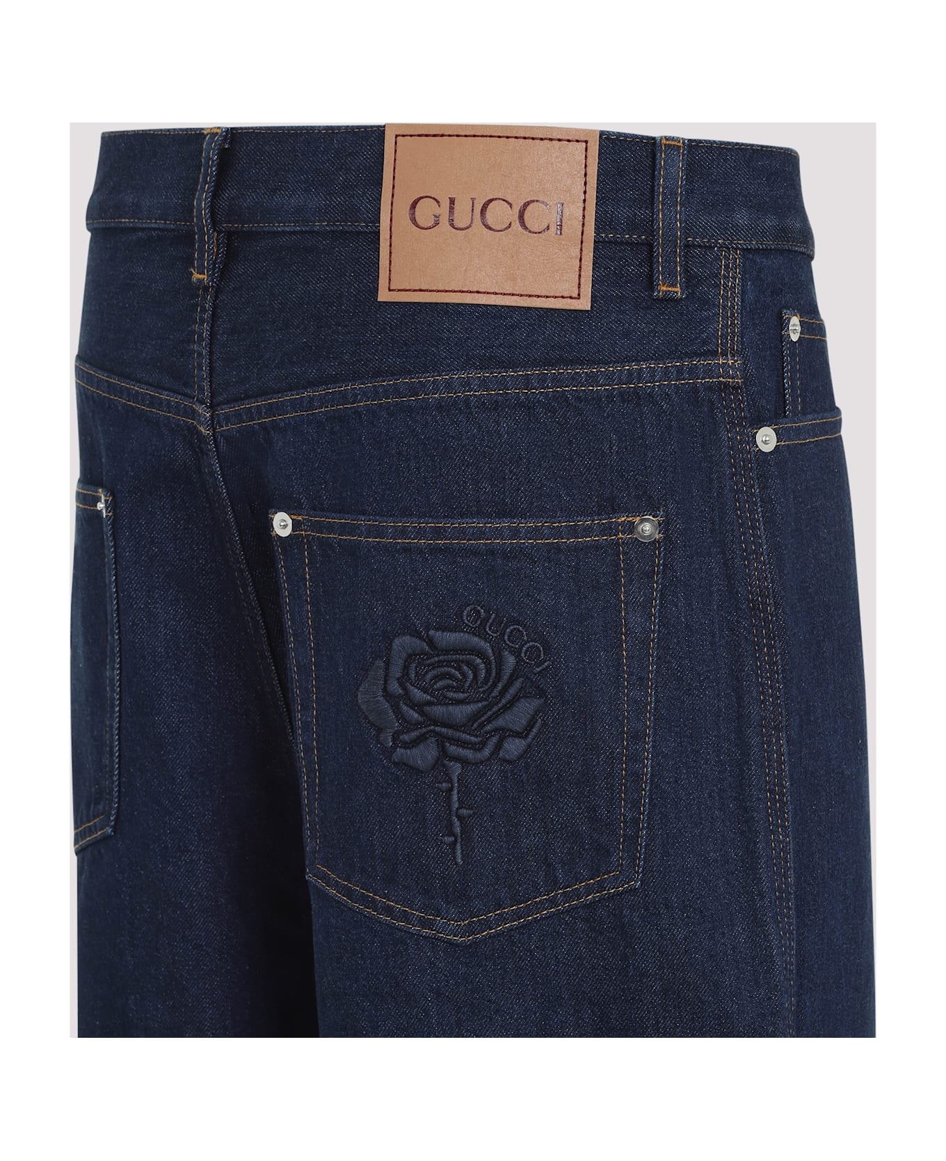Embroidered Jeans - 5