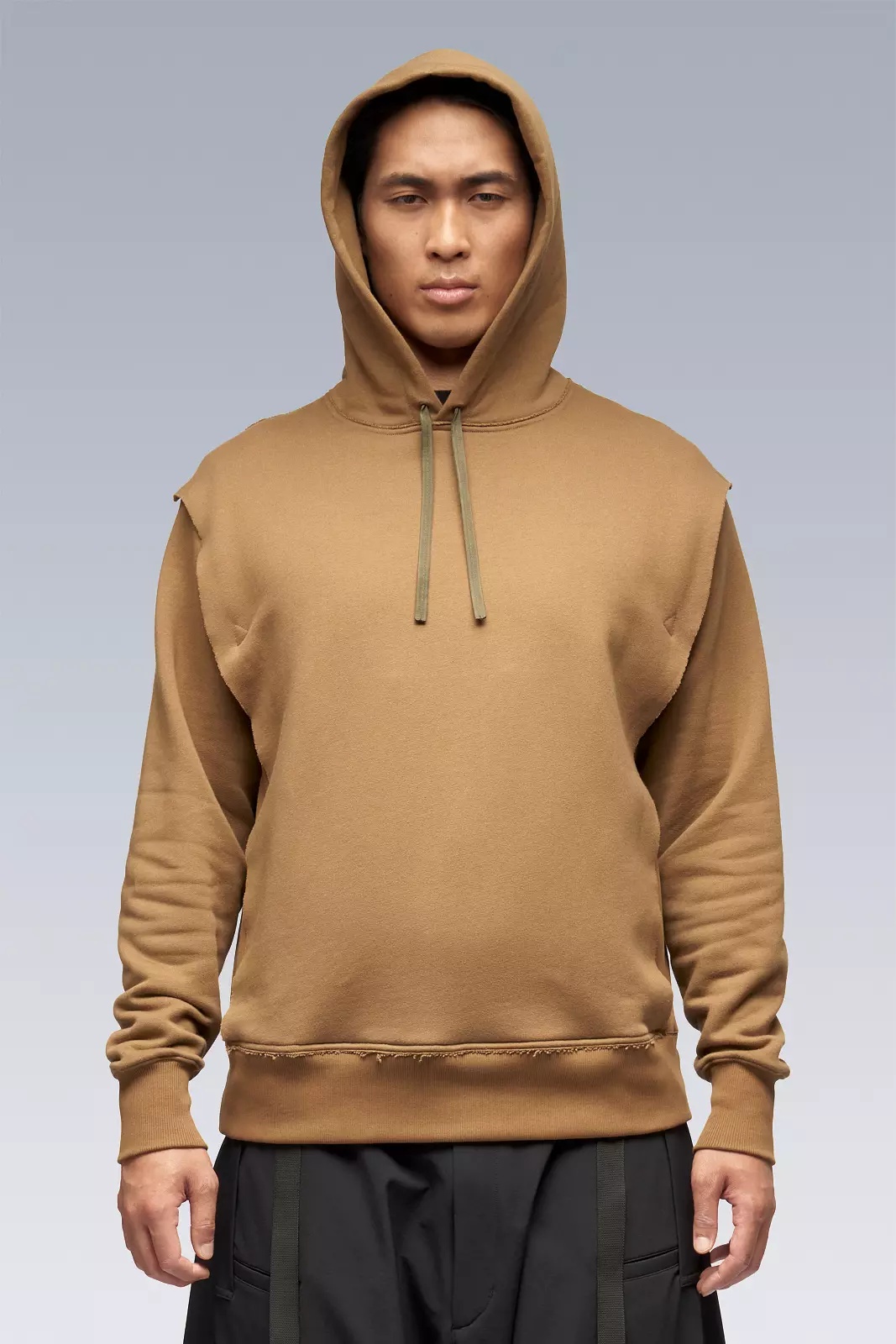 S26-PR Organic Cotton Hooded Sweatshirt Coyote - 7