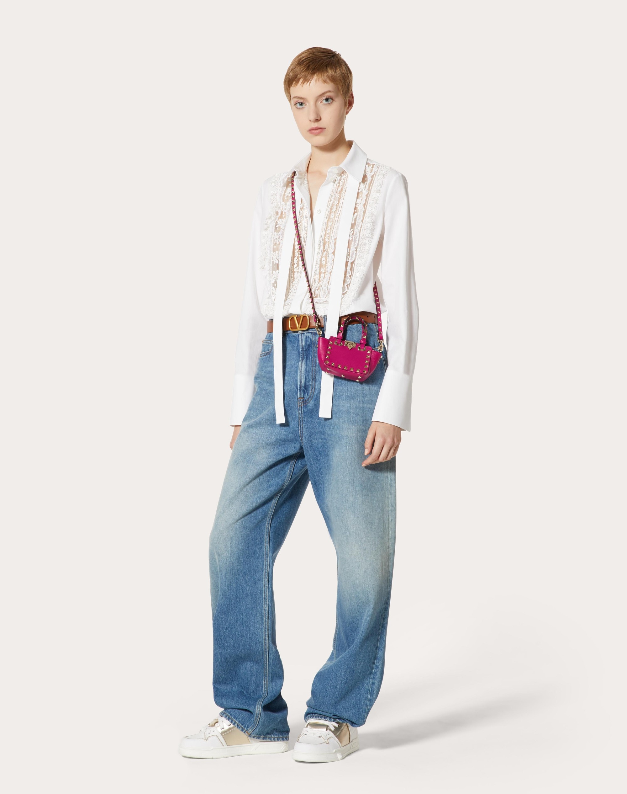 MICRO ROCKSTUD CALFSKIN BAG - 5