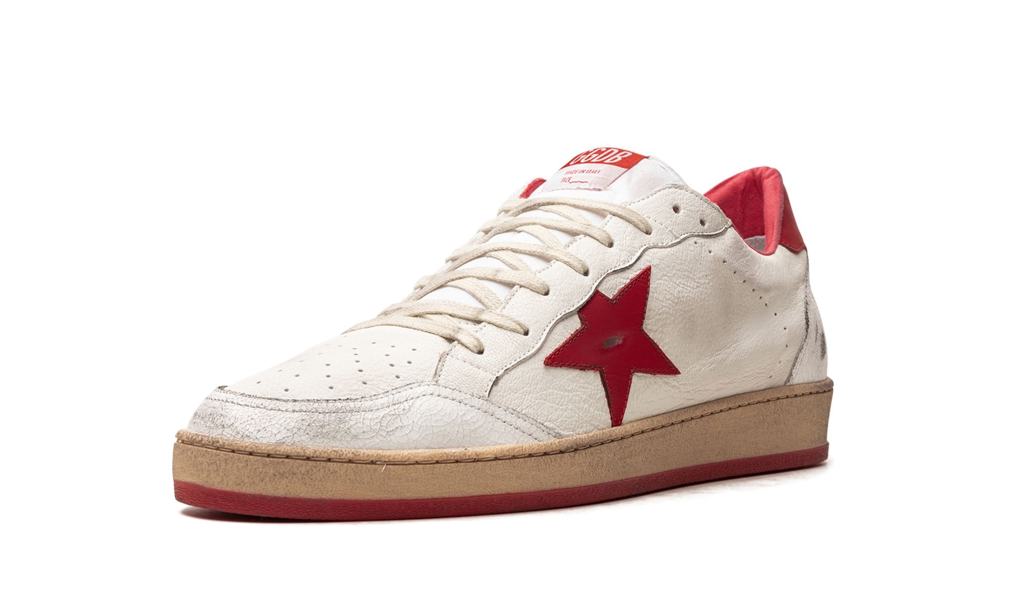 BALL STAR "WHITE / RED" - 4