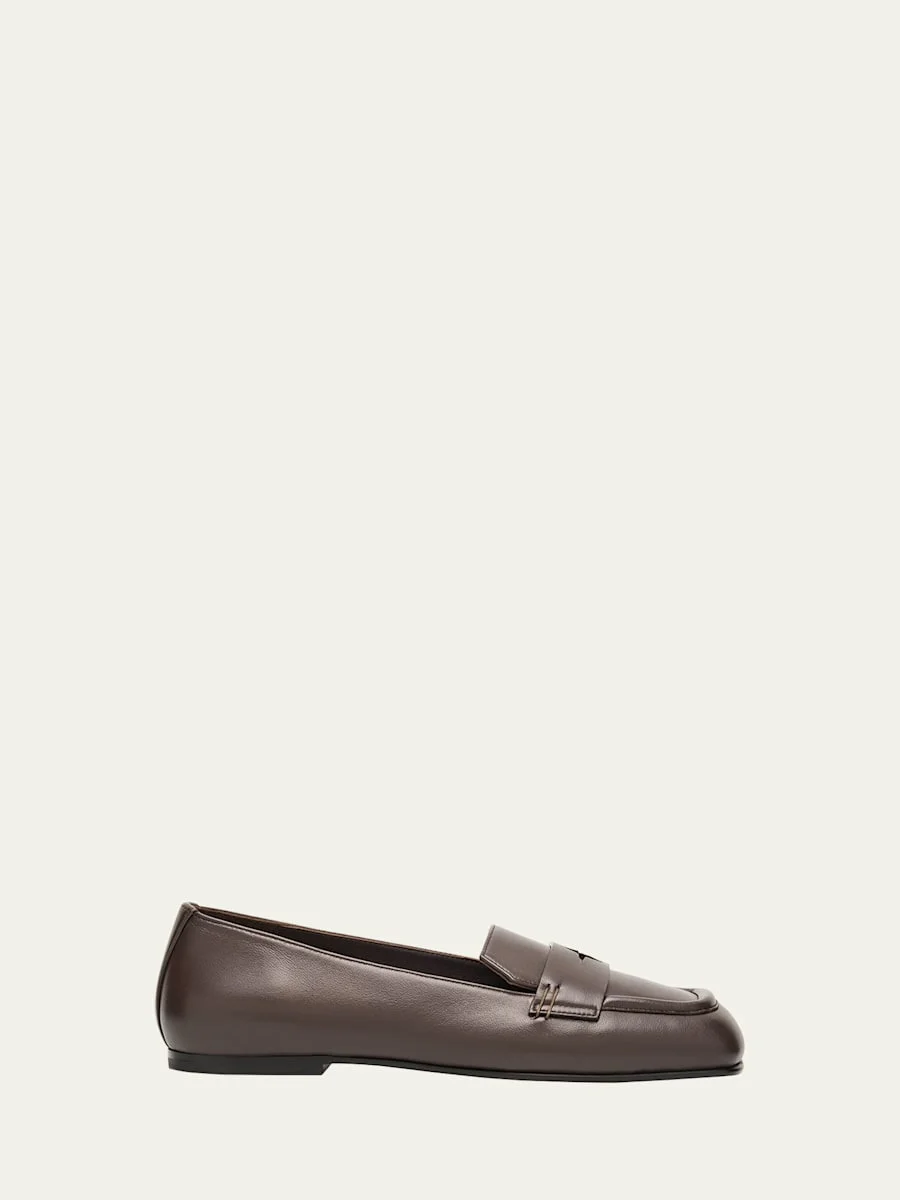 Bulla Cara Leather Mocassin Loafers - 1