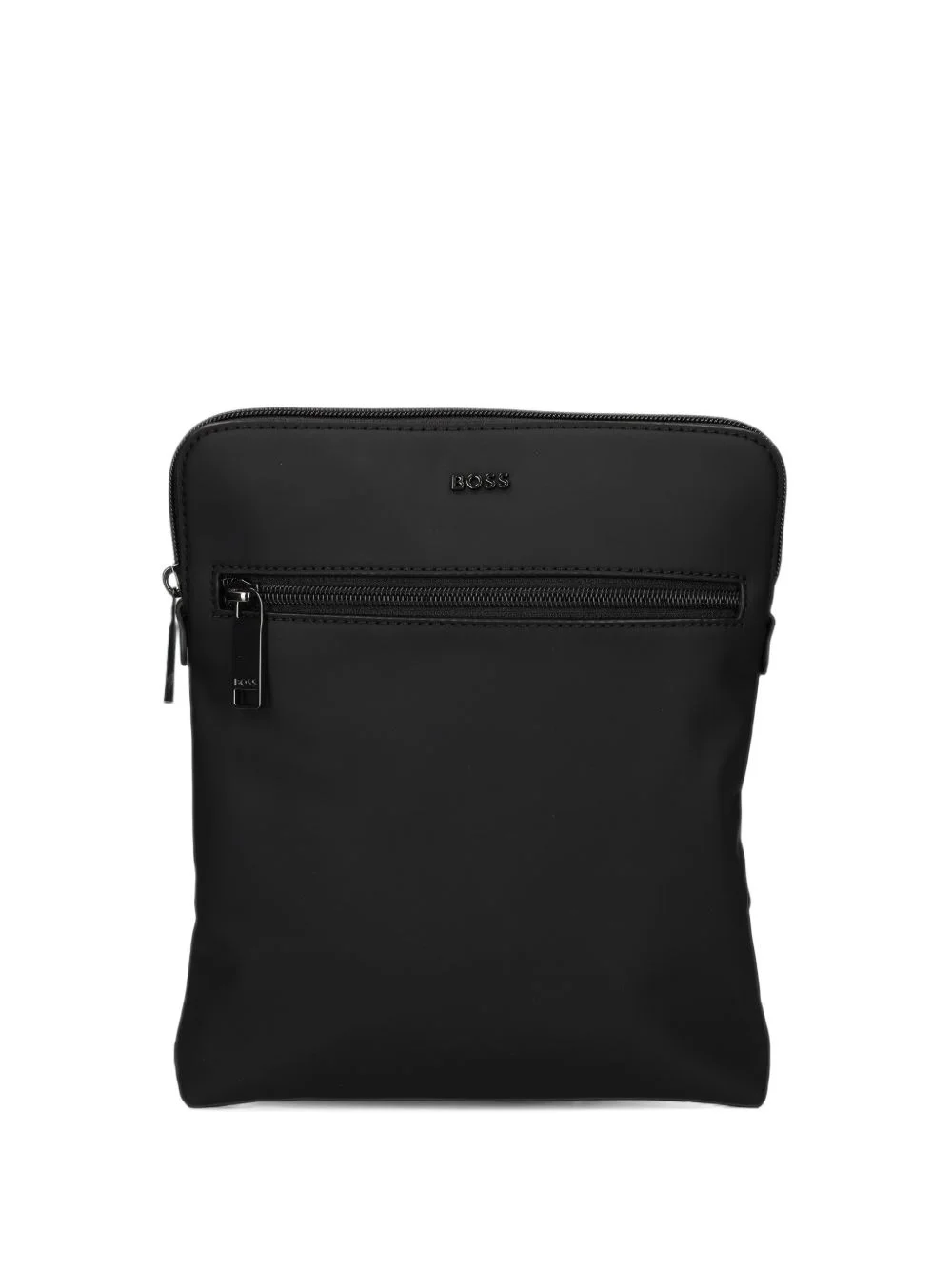 Zeph logo-plaque shoulder bag - 1