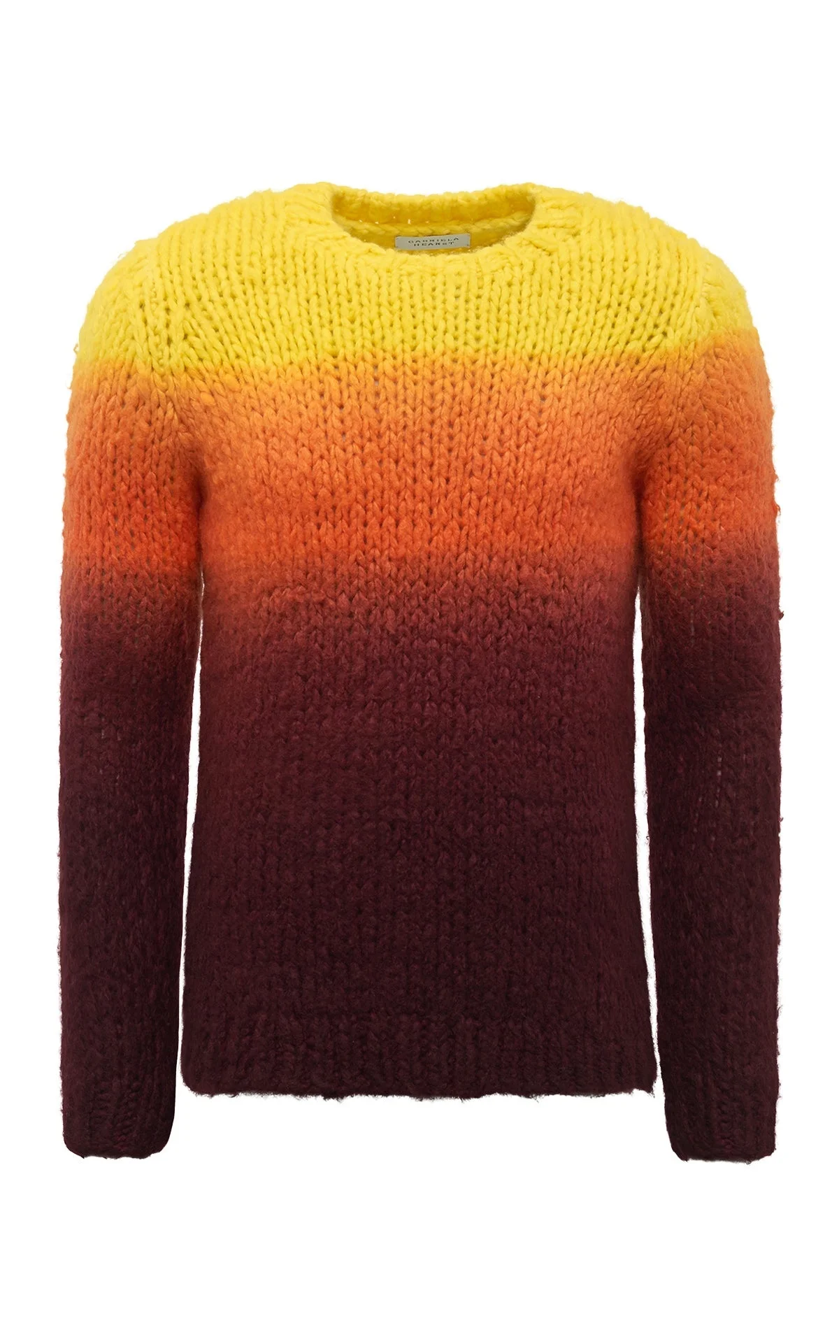 Aion Knit Sweater in Deep Dye Sunrise Welfat Cashmere - 1