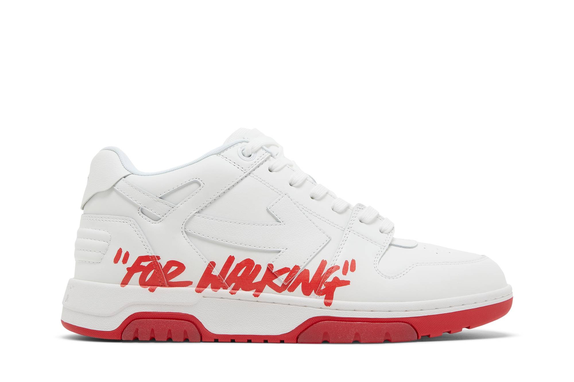 Off-White Out of Office Low 'For Walking - White Red' 2023 - 1