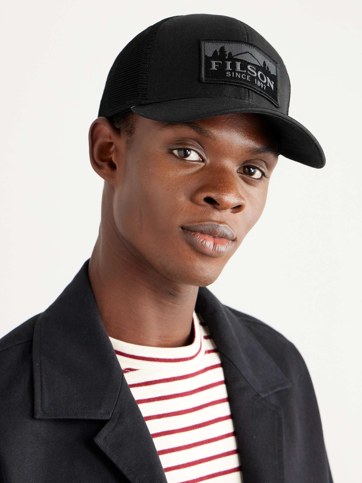 Logger Logo-Appliquéd Mesh and Cotton-Canvas Trucker Cap - 2