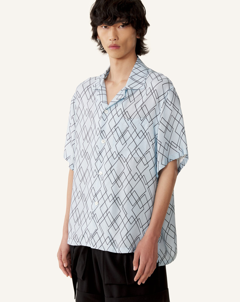 PRINTED FLOWY SHIRT 3