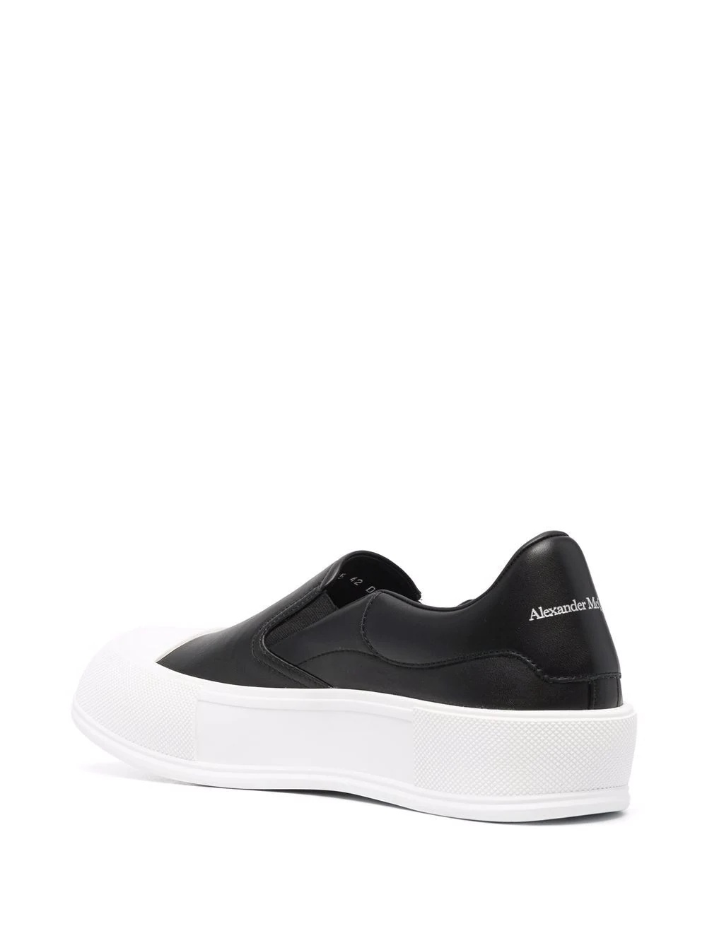 Deck laceless low-top sneakers - 3