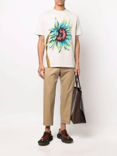 Paul Smith floral-print short-sleeved T-shirt outlook