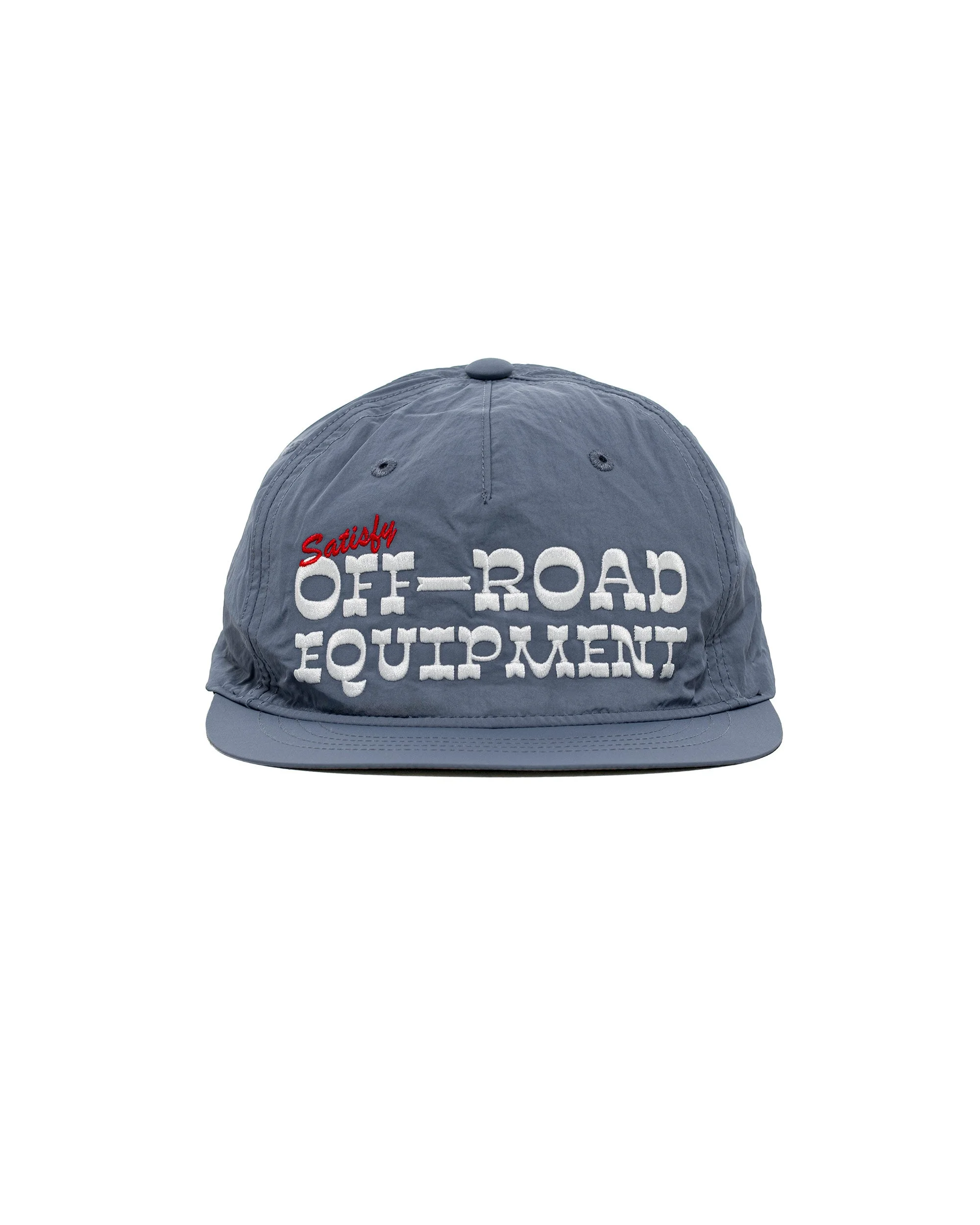 FliteSilk 5 Panel Pinch Cap Off Road Equipment Vintage Indigo - 1