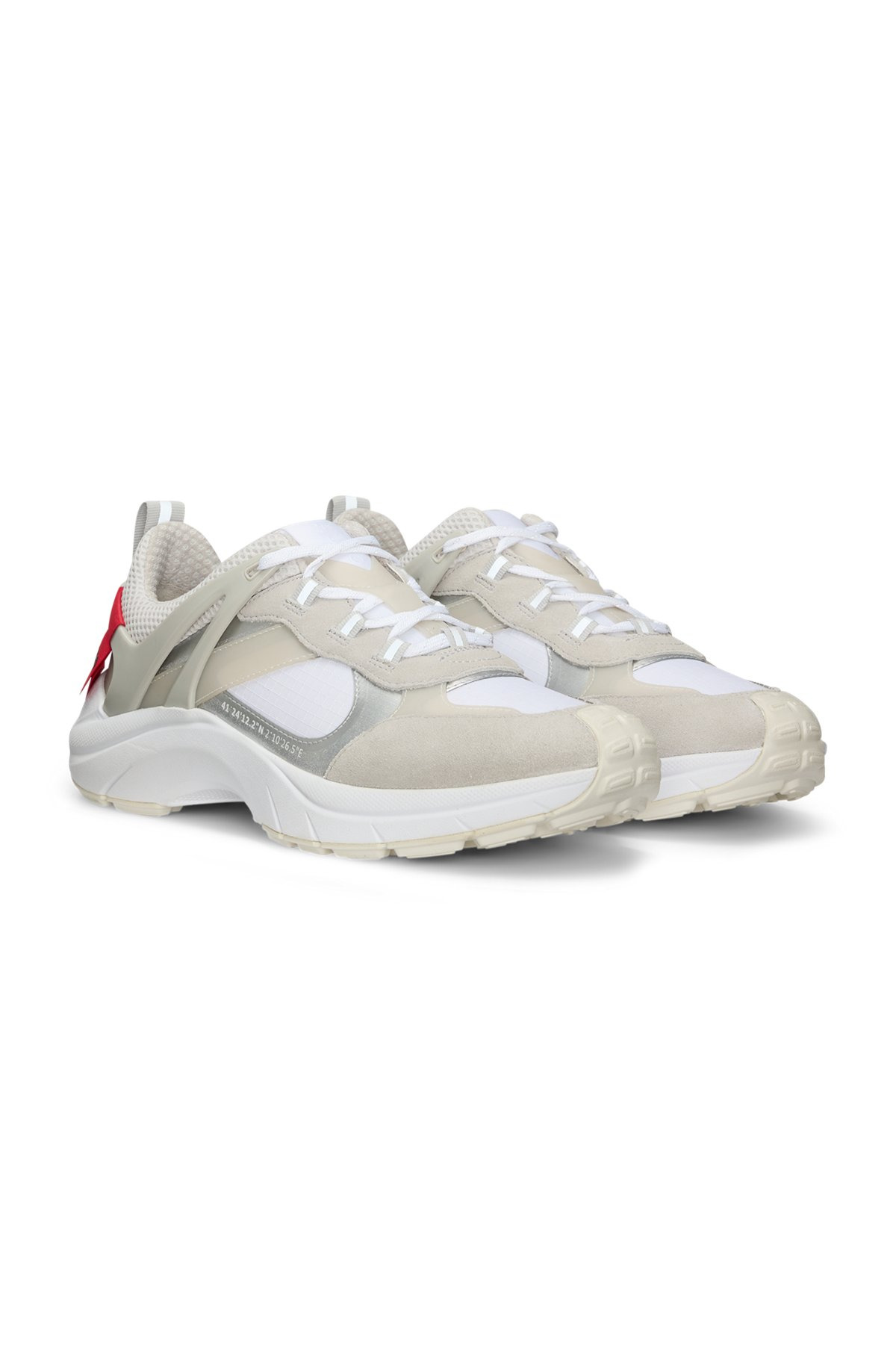RUNNING TRAINERS WITH SUEDE AND MESH - 2