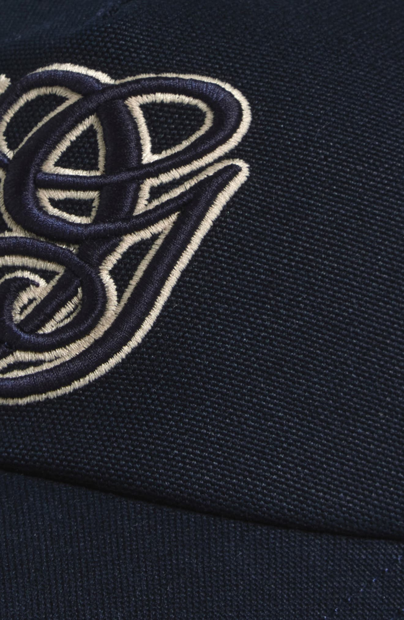 Valentino Garavani VG Signature Embroidered Adjustable Baseball Cap in Navy/Beige at Nordstrom - 3