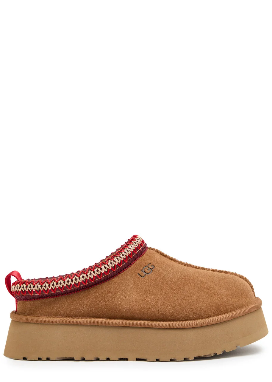 Ugg Tazz Suede Platform Mules - 1