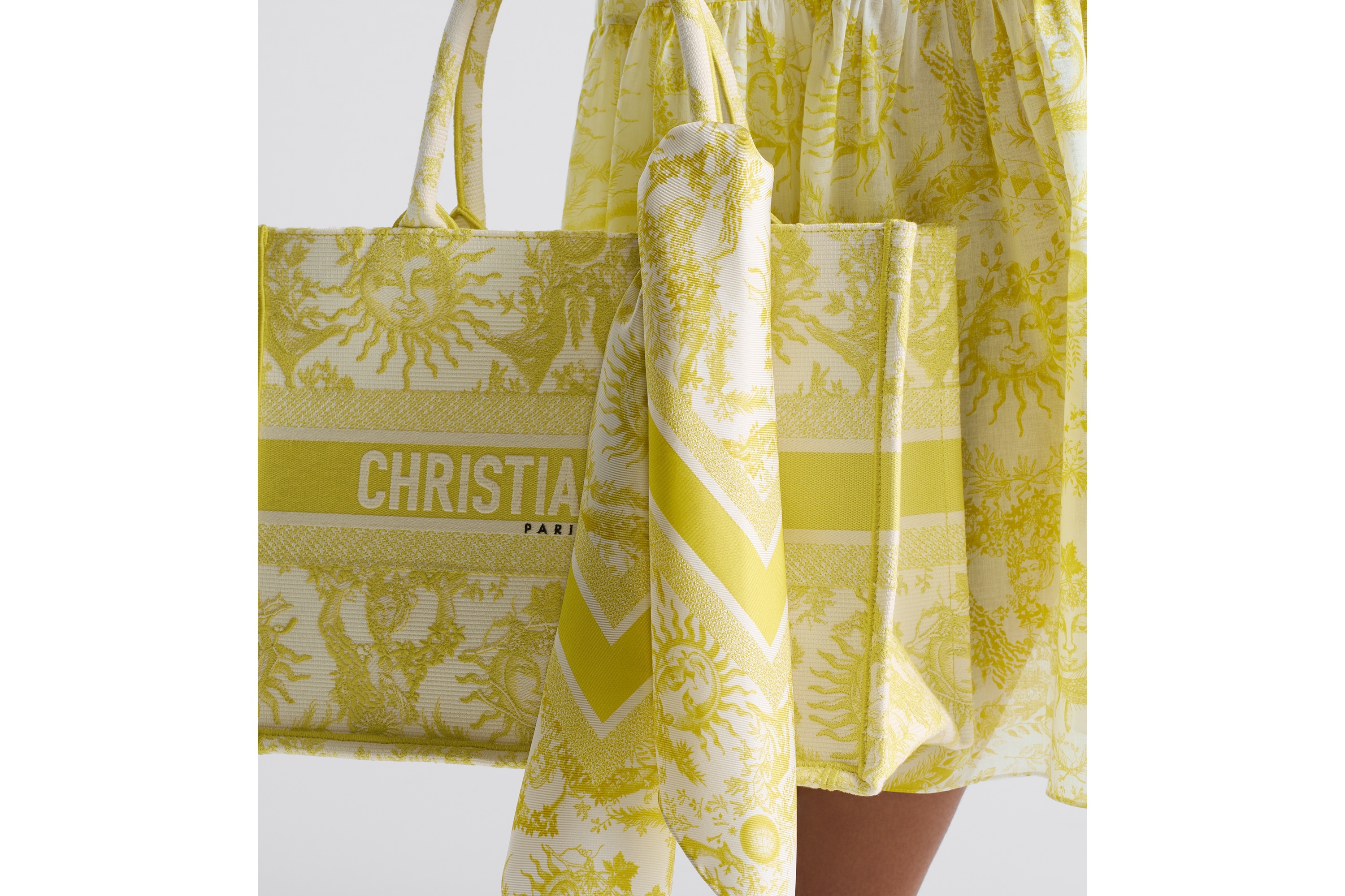 Dioriviera Toile de Jouy Soleil 70 Square Scarf - 3