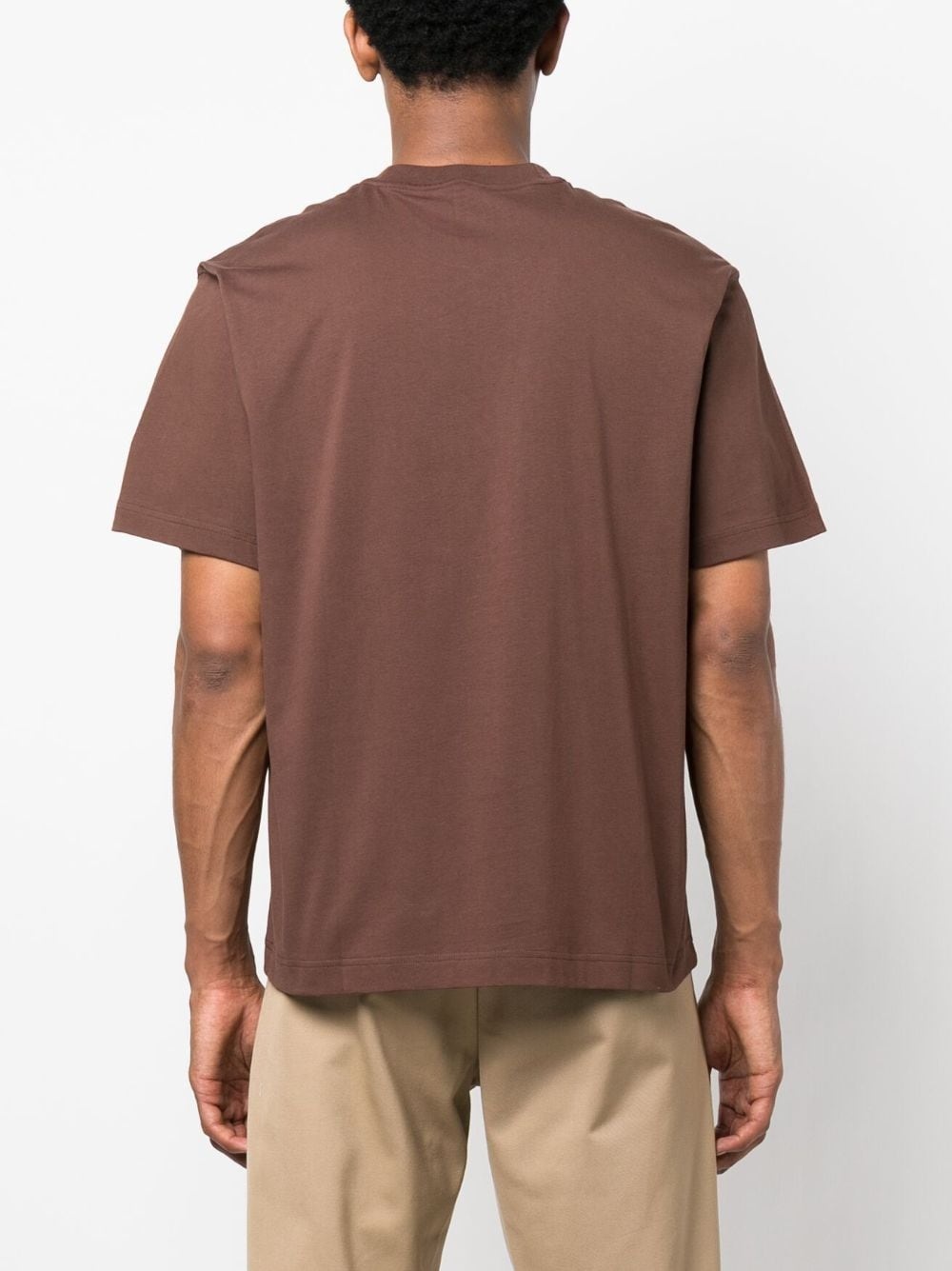 logo-print cotton T-shirt - 4