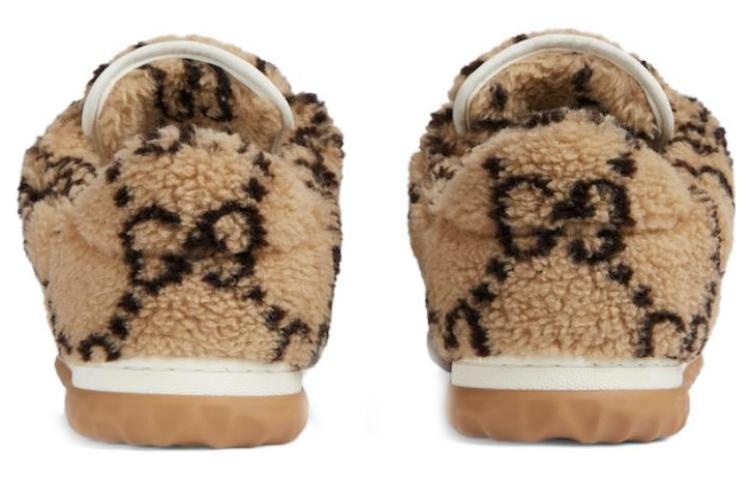 Gucci Mac80 sneaker 'Interlocking G embroidery - Beige Ebony' 760429-FACKA-9743 - 4