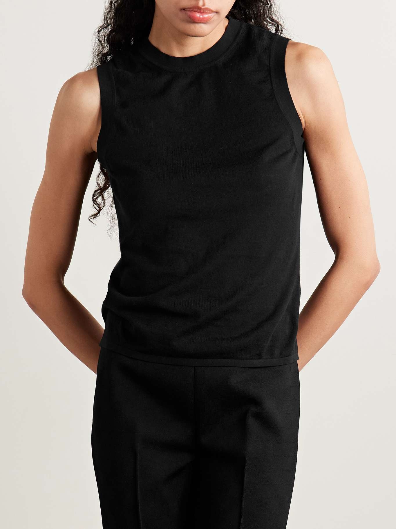 Brendan cotton tank Black - 3