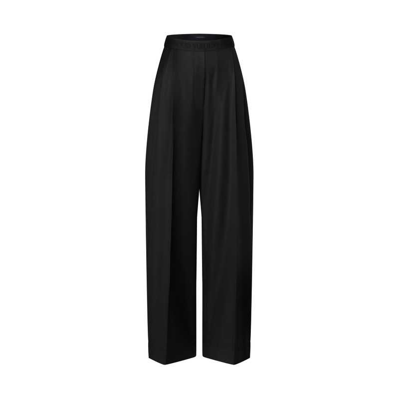 Tailored Wide-Leg Wool Pants 1
