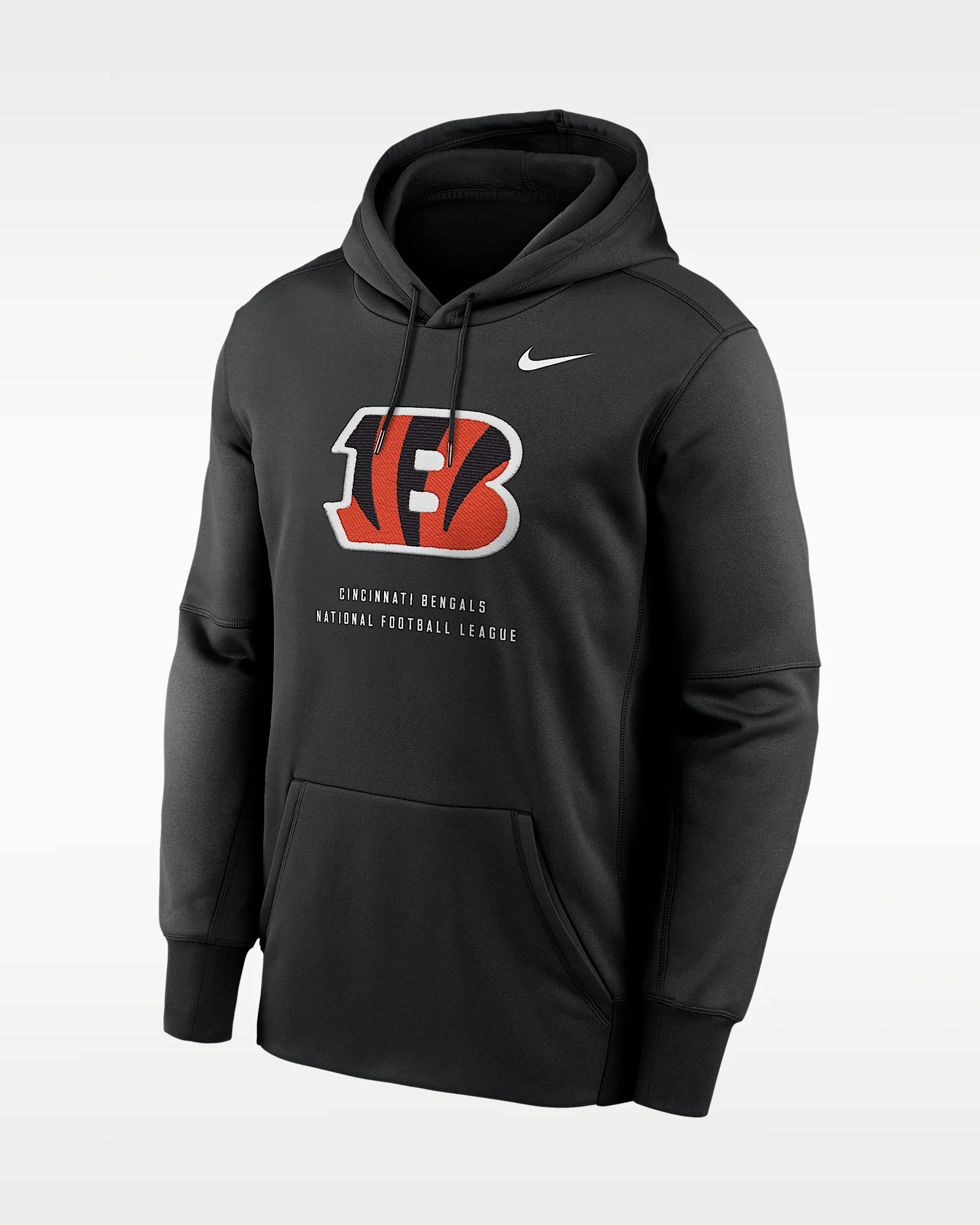 Cincinnati Bengals Men's Nike Therma NFL Pullover Hoodie - 1