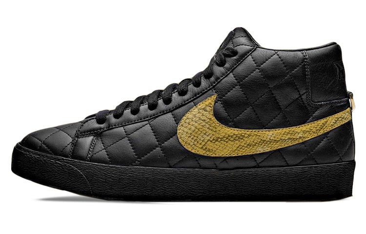Nike x Supreme Zoom SB Blazer Mid QS 'Black Snakeskin' DV5078-001 - 2