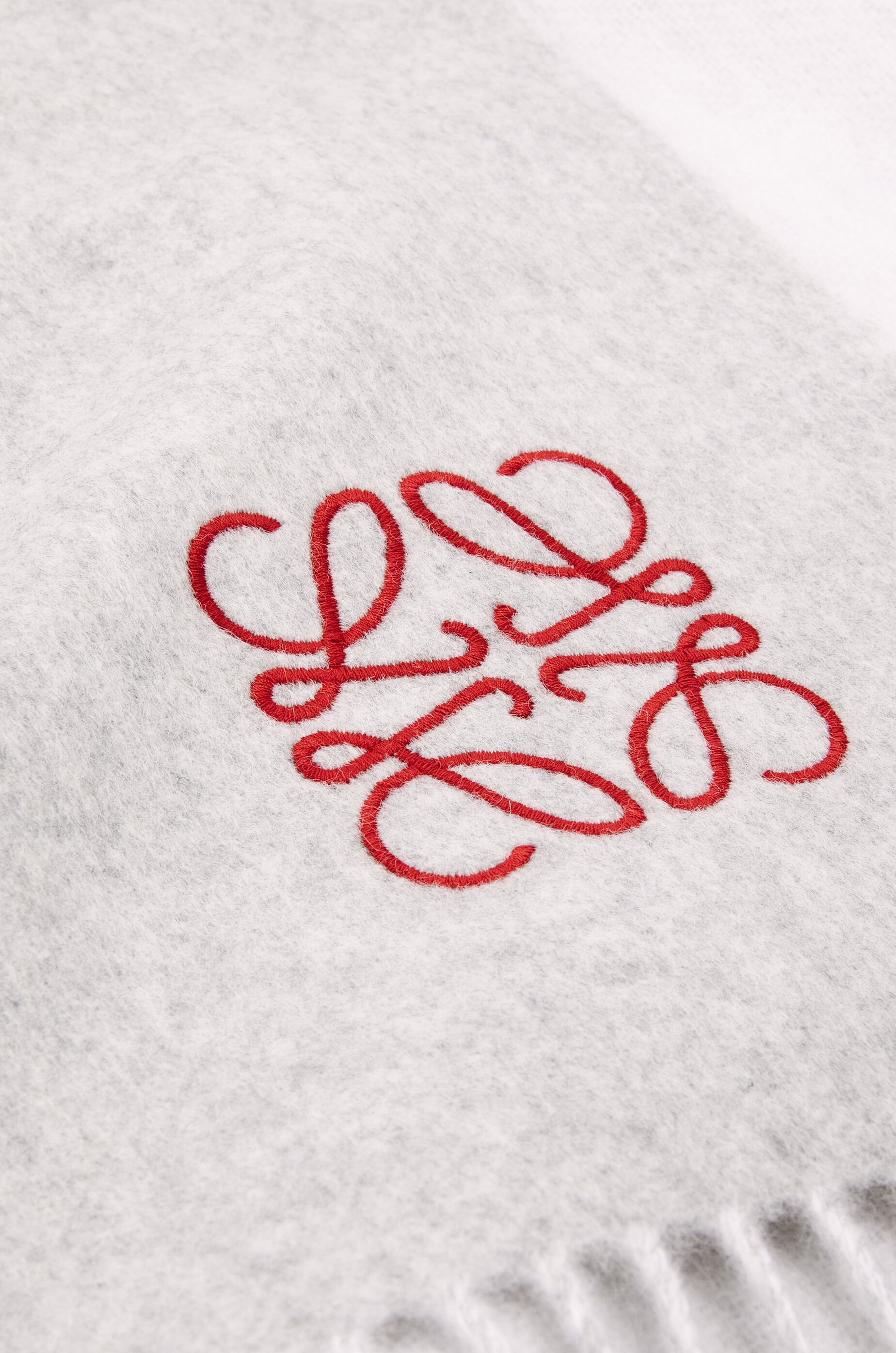 Bicolour scarf in wool and cashmere - 5