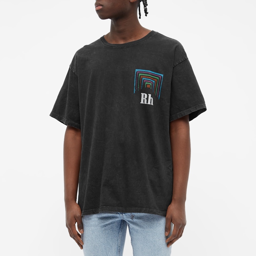 Rhude Neon Box Perspective Tee - 4