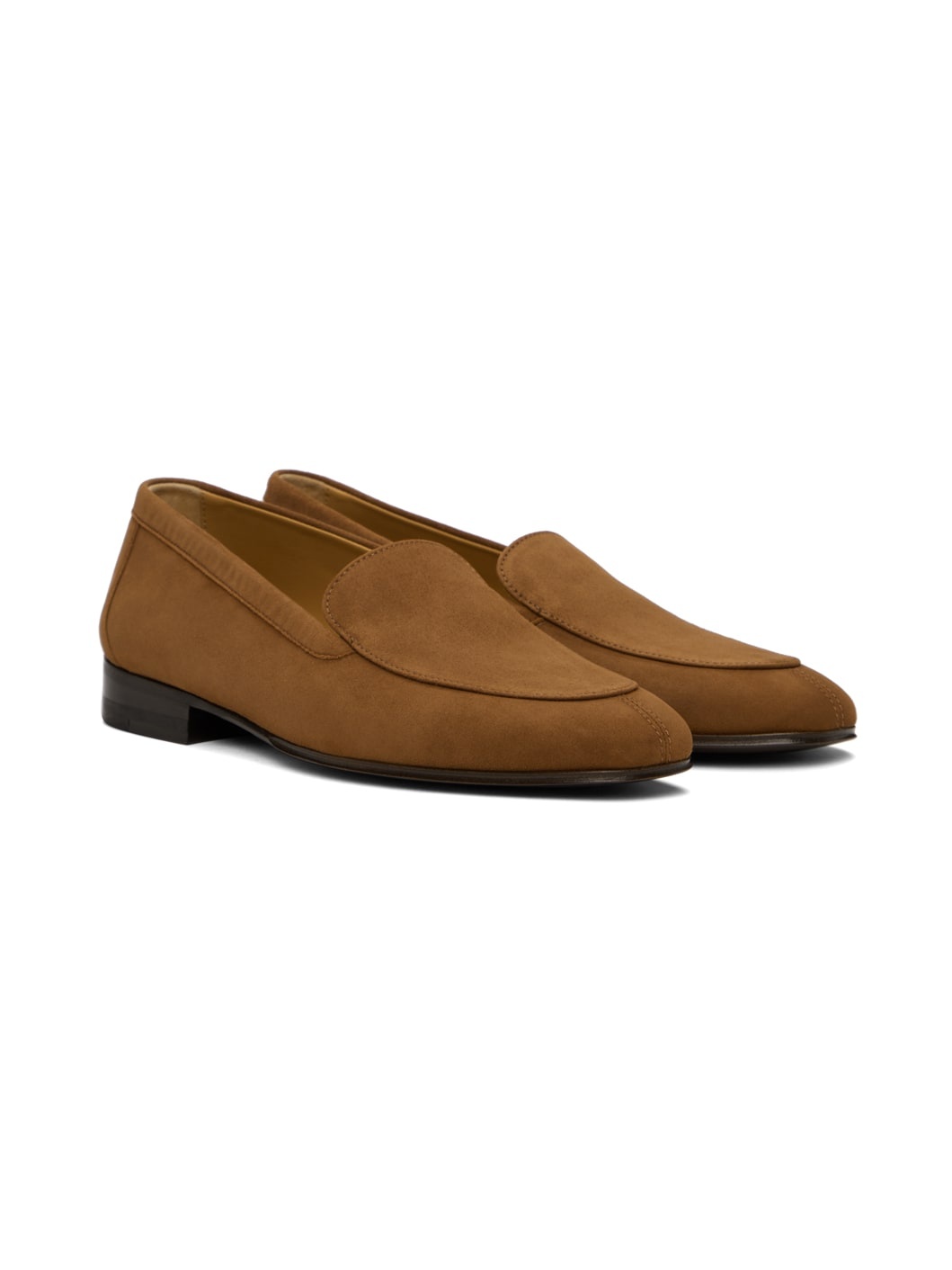 Tan Sophie Loafers - 4