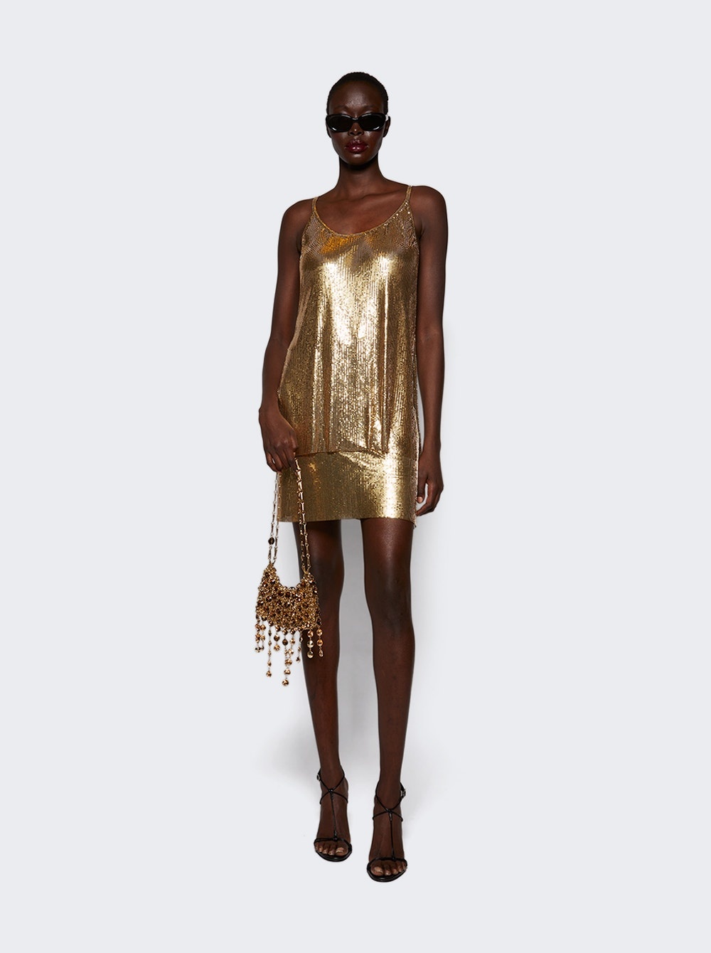 1969 Nano Bag Strass Gold - 3