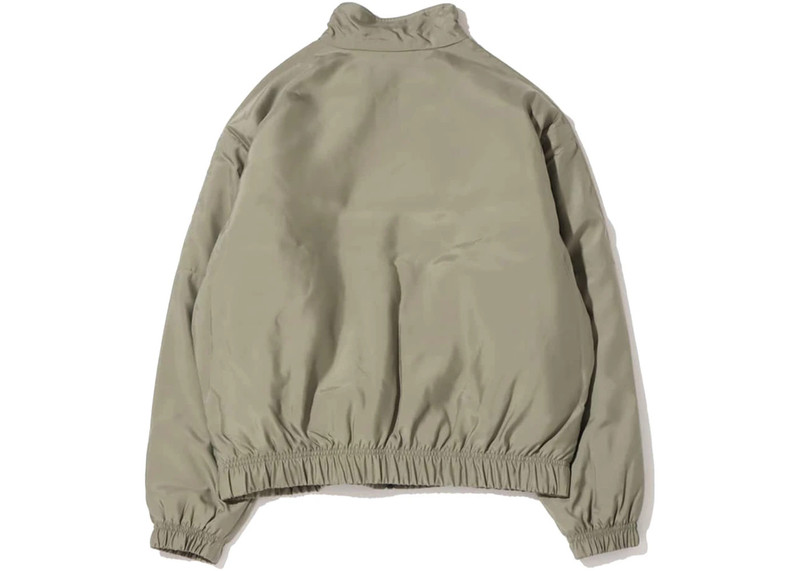 Nike Nike Solo Swoosh Satin Bomber Jacket Light Army outlook