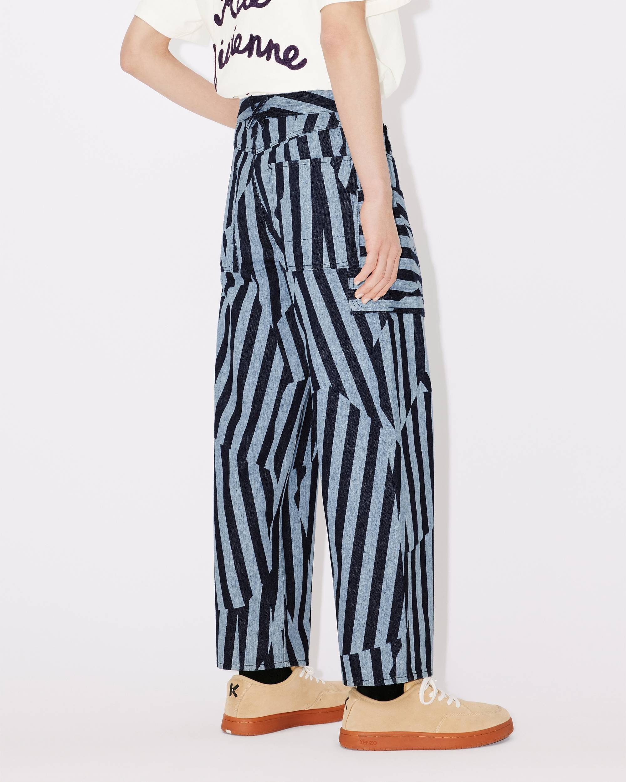 KENZO Dazzle Stripe cargo jeans - 5