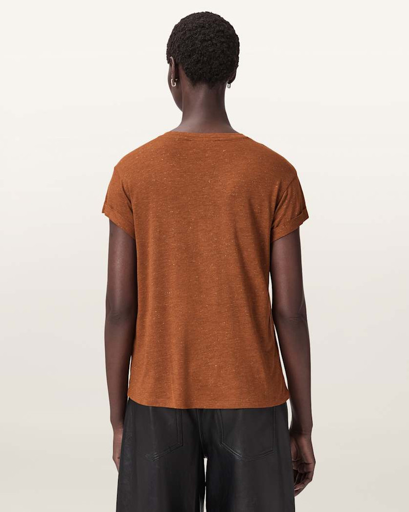 ANNA SHORT SLEEVE SHIMMER T-SHIRT 7